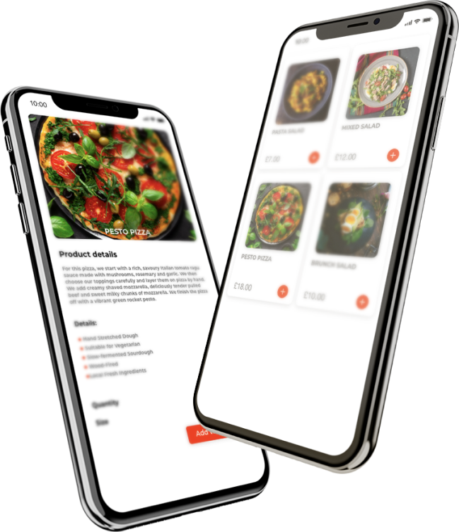 Table-ordering on the app