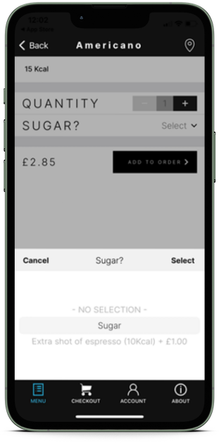 Feature-rich ordering